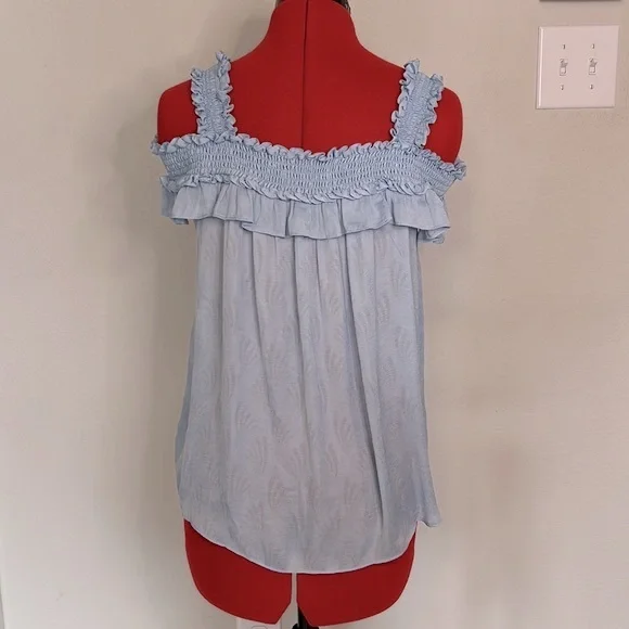 Anthropologie Fin Open Shoulder Too Size Medium - Picture 9 of 11